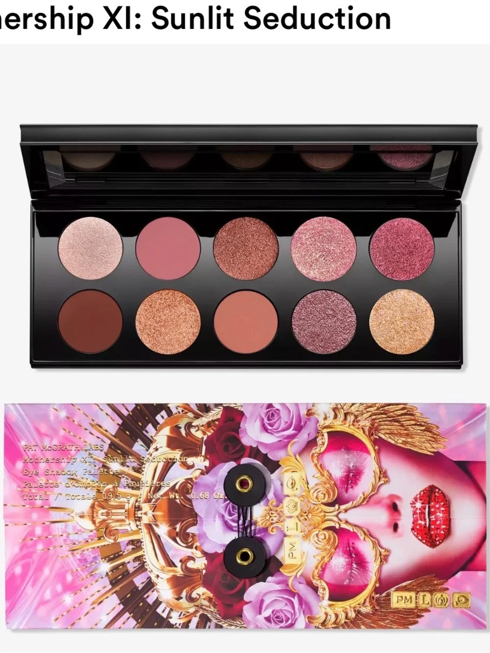 Pat McGrath Labs Mothership XI Sunlit Seduction Eyeshadow Palette – NEW